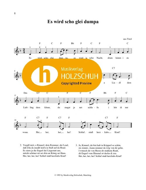 Es wird scho glei dumpa